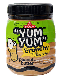 Yum Yum Crunchy Peanut Butter