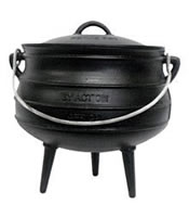 Potjie Pot with Legs - Size 3/4