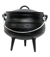 Potjie Pot with Legs - Size 1/4