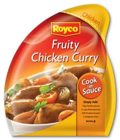 Royco Fruity ChickenCurry Cook in Sauce