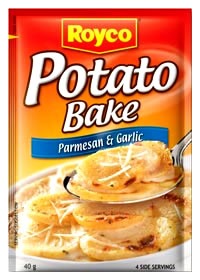 Royco Parmeasan Cheese Potato Bake