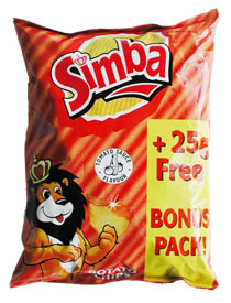 Simba Tomato Sauce Potato Crisps